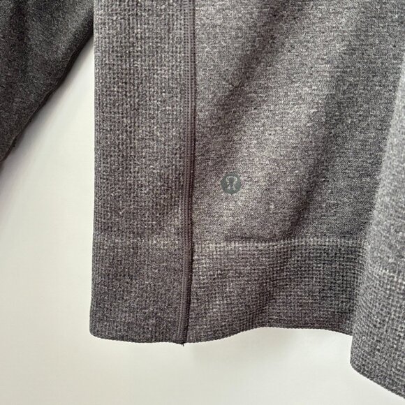 Lululemon Men's Pulse Jacket Full Zip Gray Long Sleeve Pocket Sz XL E113 - Picture 13 of 16